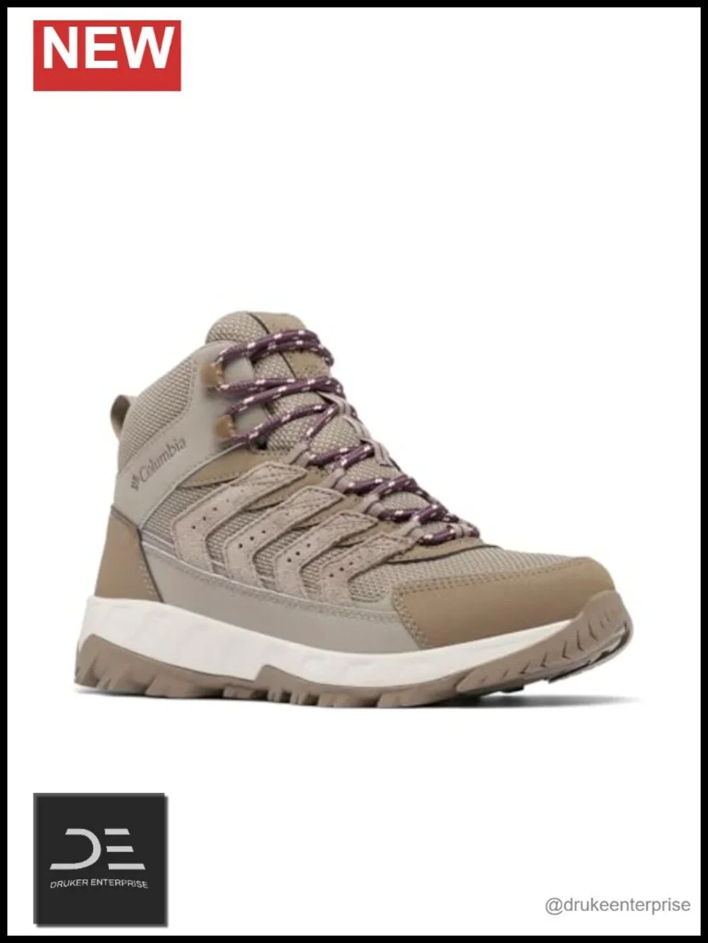 Columbia Women's Strata Trail Mid Waterproof Hiking Boots